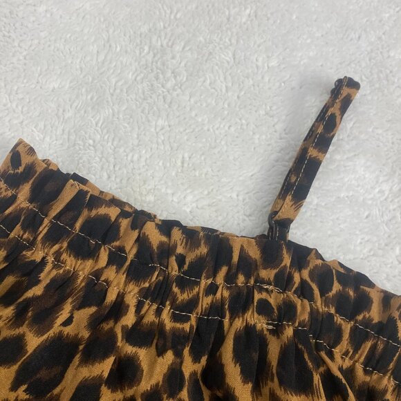 Zenobia – Leopard Print Strap/Off Shoulder Blouse – Plus size 3x – Woman - Picture 10 of 11